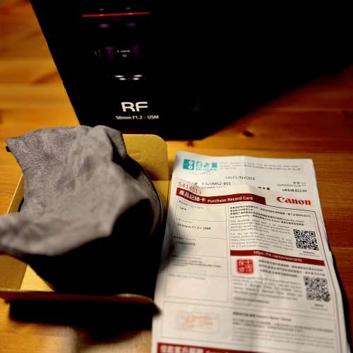 Canon RF50 F1.2