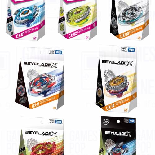 (接受預訂) TAKARA TOMY🇯🇵爆旋陀螺 BEYBLADE X*行版 (Booster, Starter Set, Dec...