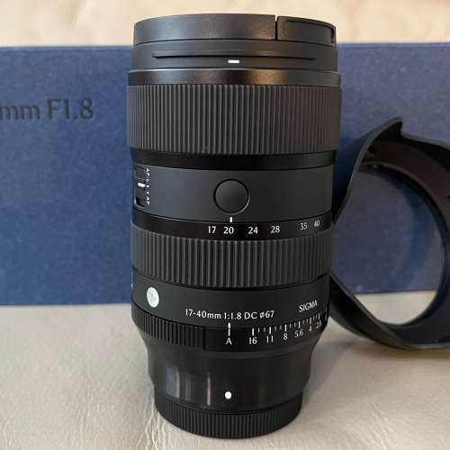 Sigma 17-40mm f1.8 ART DC (for Fuji) 近乎全新