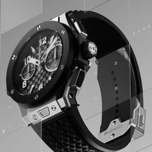 HUBLOT Big Bang Original Unico Titanium Ceramic 43MM