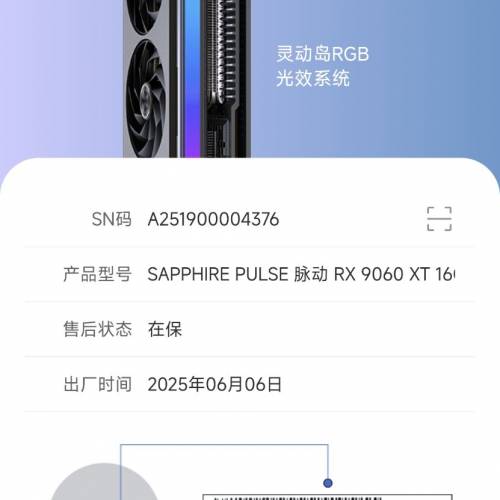 SAPPhIRE PULSE AMD Radeon RX 9060 XT GAMING OC 16GB GDDR6