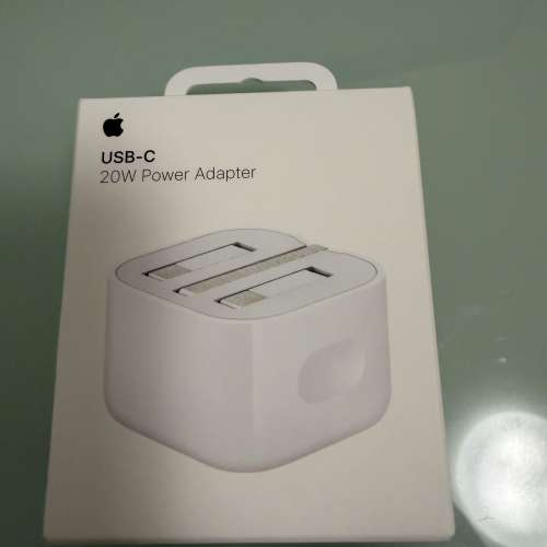 Apple 20W USB-C 電源轉換器 (全新）