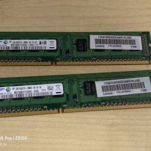 ddr3 2g 三星一對20