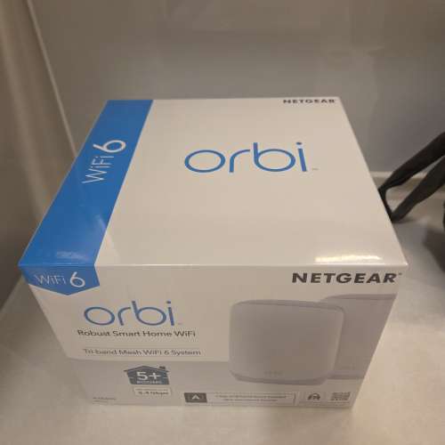 Netgear Orbi WiFi 6 三頻 Mesh WiFi 6