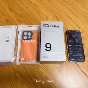Oppo Find X9 Pro 16/512GB 行貨 99%新 曜鈦灰 有保養