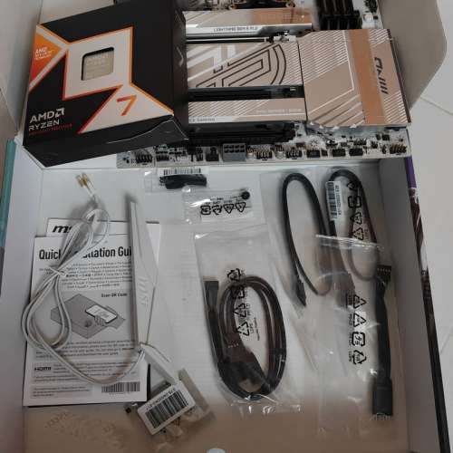 AMD 9800X3D + MSI X870E EDGE TI WIFI