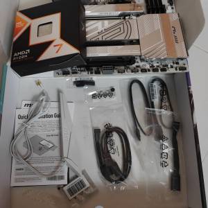 AMD 9800X3D + MSI X870E EDGE TI WIFI