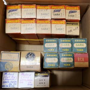 Hickok TV-7 tested &ndash; Valvo, Mullard, Philips 5AR4/GZ34 from $800