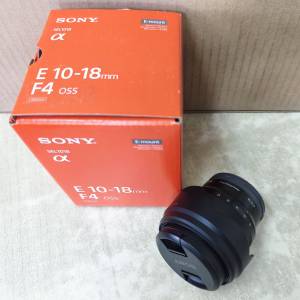 Sony 10-18 F4