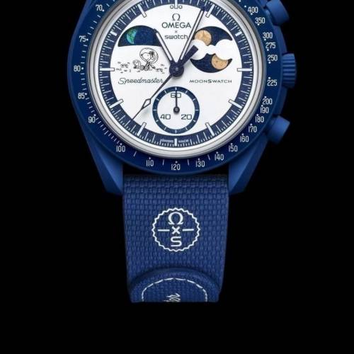 Omega x Swatch MoonShine Gold 8月限定版手錶