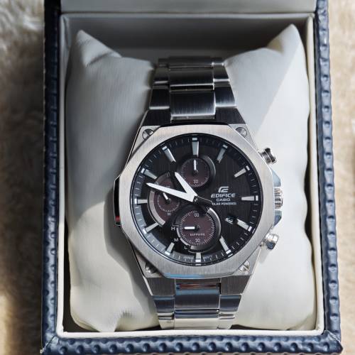 Edifice Solar Powered Chronograph Watch