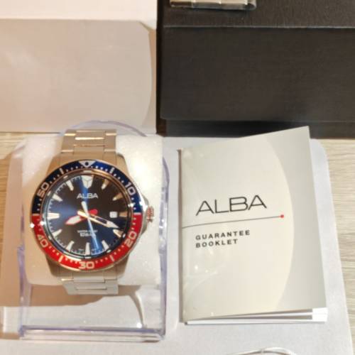ALBA 潛水款石英錶  近乎全新