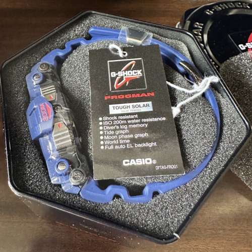 Casio G-Shock Blue Frogman