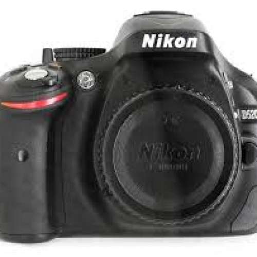 nikon d5200  body 24M  像,95% 新一切正常