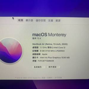 Apple MacBook Air (Retina, 13-inch, 2020)