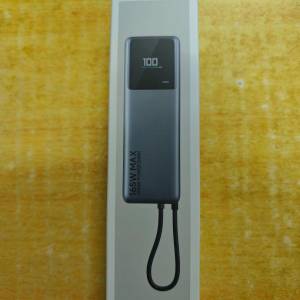 全新未開封 Xiaomi 小米 自帶線行動電源 10000 165W 尿袋 流動充電器 香港行貨 1年保...