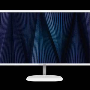 AOC 31.5 2K 白色顯示器