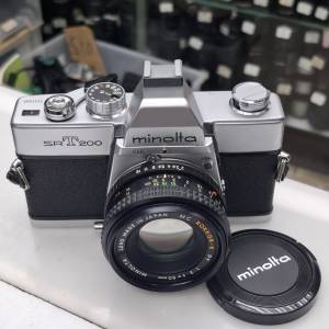 MINOLTA SRT202 + MC ROKKOR-X 50MM F2 95% NEW 全正常