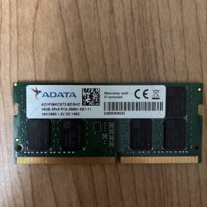 Adata DDR4 16g ram notebook