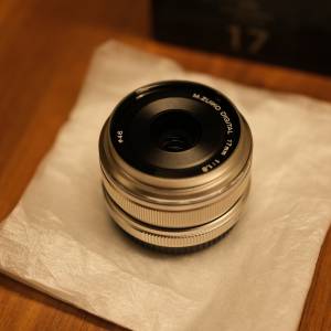 行貨 銀色 Olympus M.Zuiko 17mm f/1.8，近乎全新