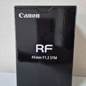 全新Canon RF 45/1.2
