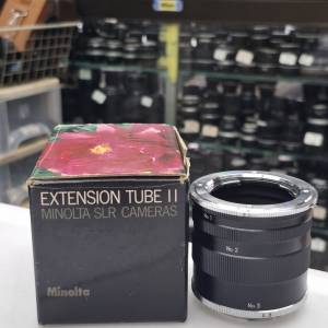 MINOLTA EXTENSION TUBE II NO.1 2 3 SET