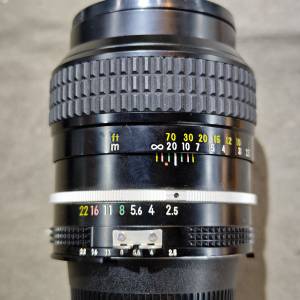 Nikon 105/2.5 AI 尼康 105 105mm 微塵 正常使用痕跡 功能正常