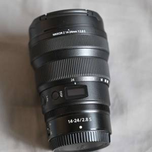 99% 新 行貨 Nikon Z Nikkor Z 14-24mm f/2.8 S 鏡頭 一支 (任驗 全套有盒 及 單)