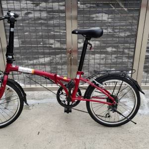 Dahon摺疊式20吋d6型號單車