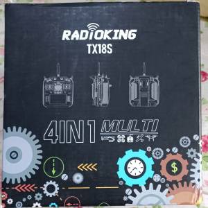 小黑羊915高頻頭 FPV , RadioKing TX18s 遥控器 , 全新未開用