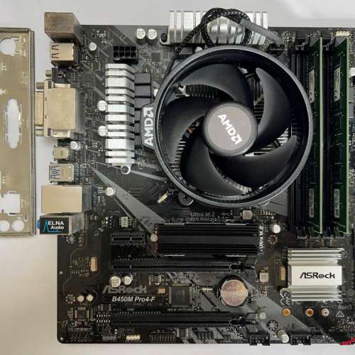 AMD Ryzen 3600 + Asrock B450M-Pro4-F