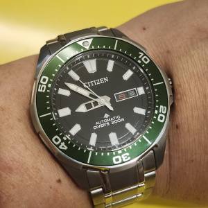 (星辰)  Promaster Marine 系列超級鈦潛水錶，型號為 NY0071-81E