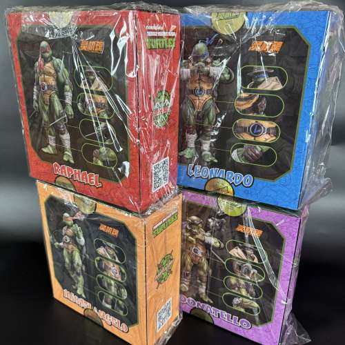 【現貨】METYTOYZ 靈機魂 忍者龜 套組 【連特典】