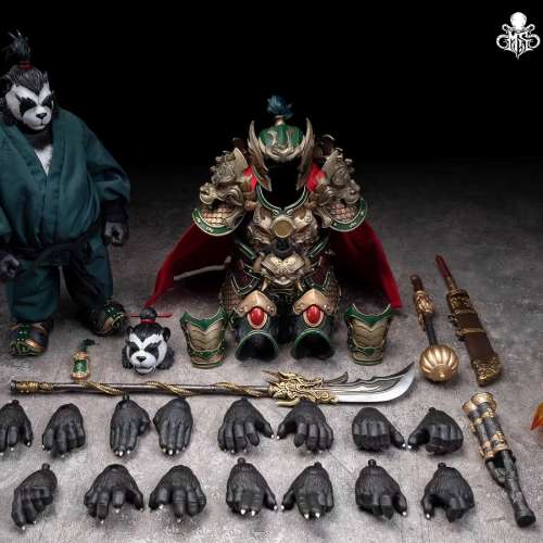 【現貨】MetyToyz 2025WF限定 熊貓人 鎮南鐵騎將軍 吳青龍 送【精零锻造特製服飾】