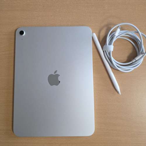 iPad 11代 A16 256GB連筆銀色 AppleCare+  連盒 Wi-Fi+Apple pencil(usb-c)