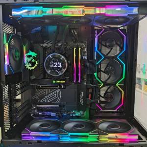 AMD 9950X3D MSI MPG X870E G SKILL Trident 64GB 990 PRO 2T SilverStone 1300W