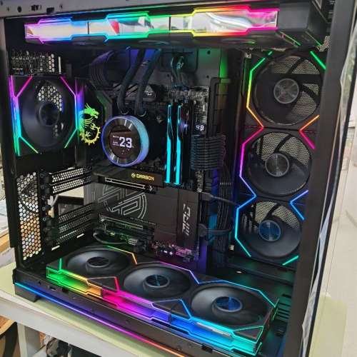 AMD 9950X3D MSI MPG X870E G SKILL Trident 64GB 990 PRO 2T SilverStone 1300W