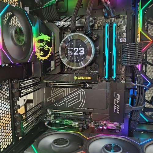 AMD 9950X3D MSI MPG X870E G SKILL Trident 64GB 990 PRO 2T SilverStone 1300W