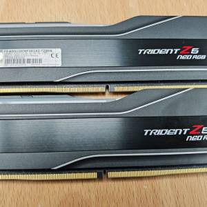 g.skill Trident Z5 NEO RGB 96GB 48GB X2 DDR5 6000 CL28-36-36-96 AMD EXPO Ready