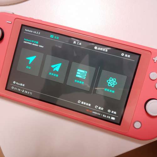 開心仔 Nintendo Switch Lite 粉紅色 連 64G卡