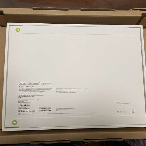 Apple MacBook Pro 14 吋 M5 16+512GB全新太空黑色