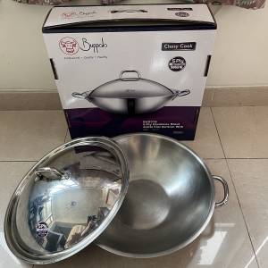 Buffalo Classy Cookware SUS316 5-ply stainless steel 40cm牛頭牌五層不銹鋼平底炒...