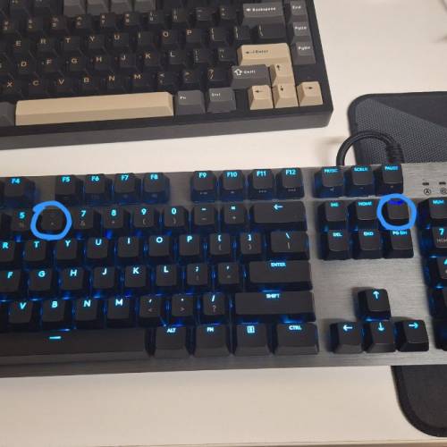 Logitech G512 Carbon GX BLUE 羅技 鍵盤 Keyboard