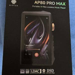 99% new HIDIZS AP80 PRO MAX black 香港行貨長保養
