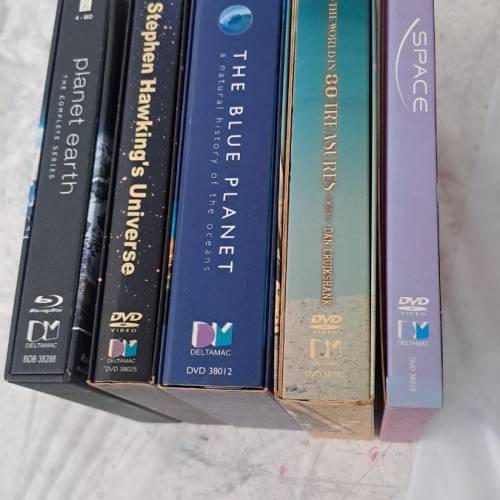 動物紀錄片，4DVD，1蓝光共5套