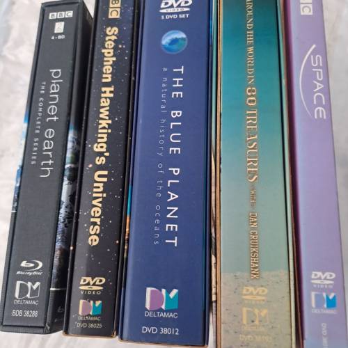 動物紀錄片，4DVD，1蓝光共5套