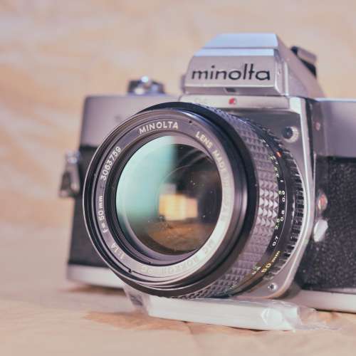 35折！一機兩鏡 Minolta SRT Super 套裝（50mm 1.4大光圈、28mm 3.5廣角）Minolta ...