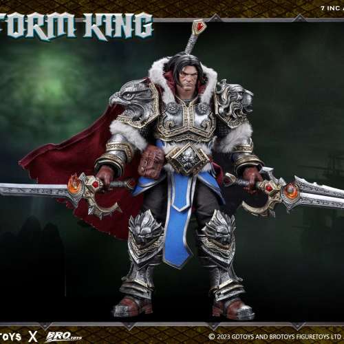 【現貨】GDTOYS x BRO Storm King 魔獸 暴風國王 瓦王 【連特製頭雕+腰甲】