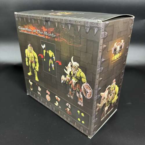 【現貨】秘銀工作室 部落守衛 01 蠻骨獸人 送【精零鍛造 薩爾裝備】【非全新】