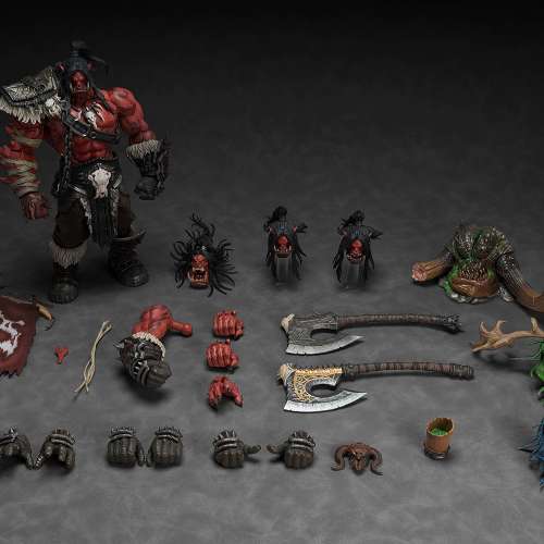 【現貨】Hero toys 網購限定 邪能地獄咆哮 (內含地台)